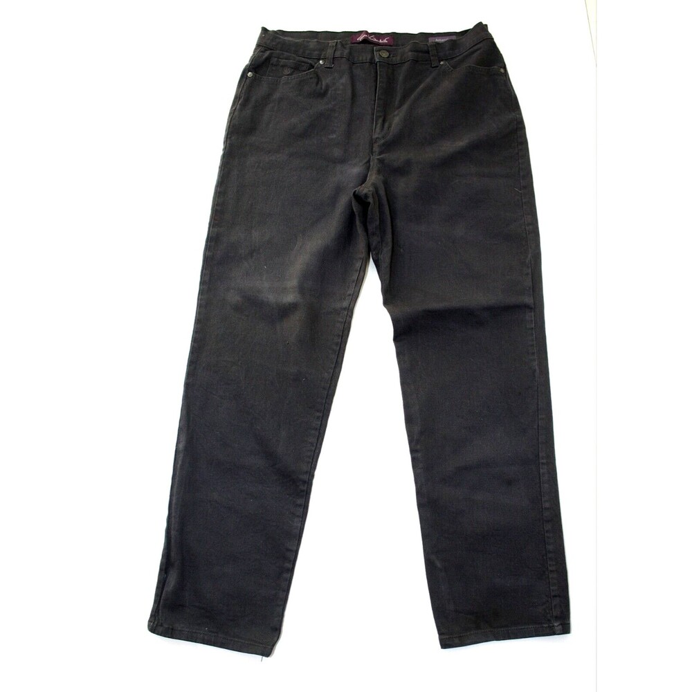 GLORIA VANDERBILT AMANDA Misses' Jeans Sz.16 Average 5 Pockets Gray Everyday *